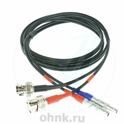 Кабель 2 BNC — LEMO 00 (Амкро)