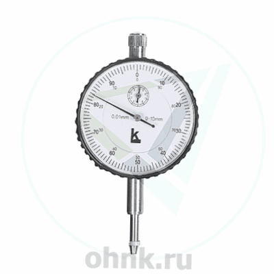 Индикатор часового типа ИЧ 0–10 0,01 с ушком (КЛБ)