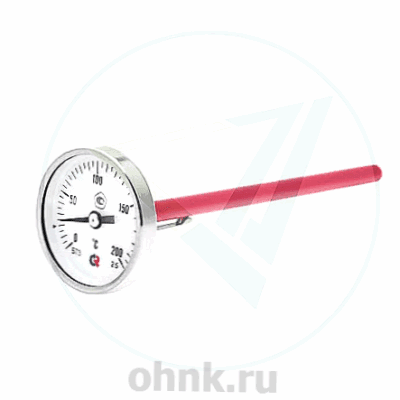 Термометр биметаллический с игольчатым штоком БТ-23.220