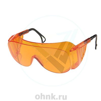 Защитные УФ-очки оранжевые