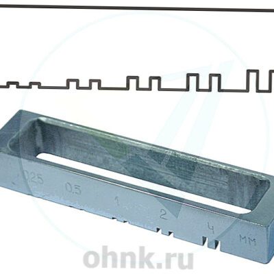 Гребенка для оценки розлива ЛКМ — вид 2