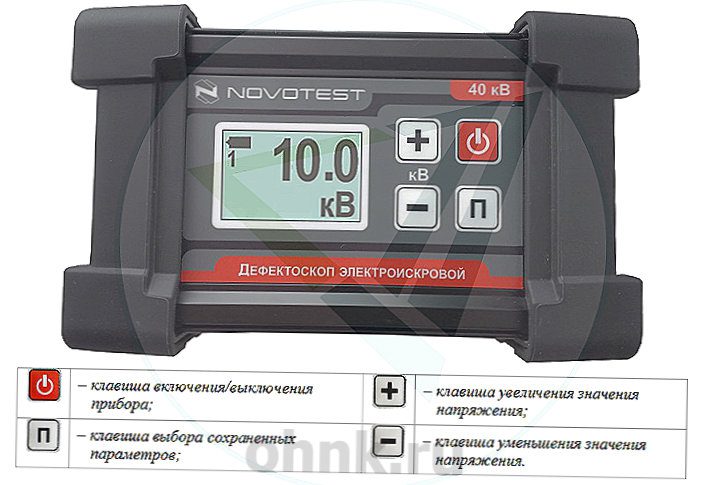 Дефектоскоп электроискровой NOVOTEST Искра-1