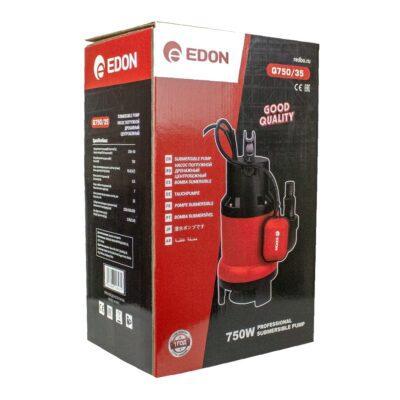 Дренажный насос Edon Q750/35 750 Вт